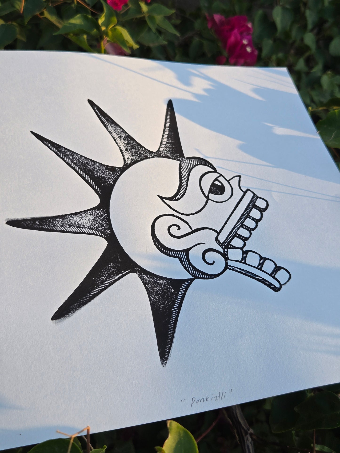 Punkiztli Linocut