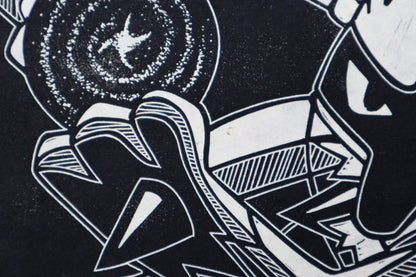 “Aura Sphere” Linocut Print
