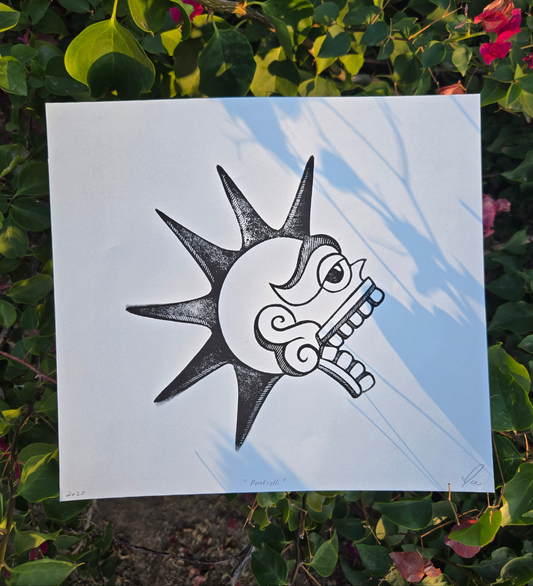 Punkiztli Linocut