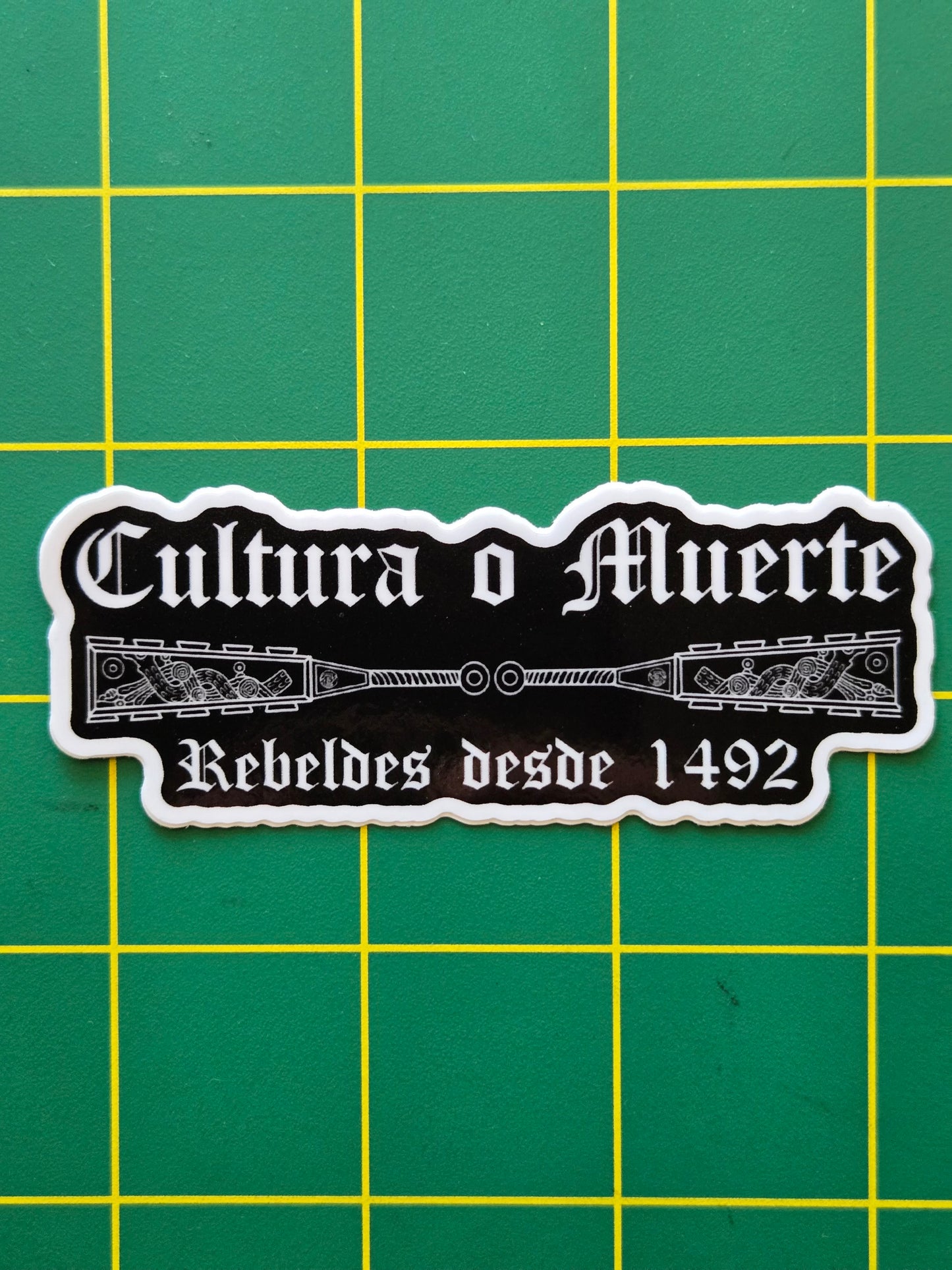 Cultura o Muerte Sticker