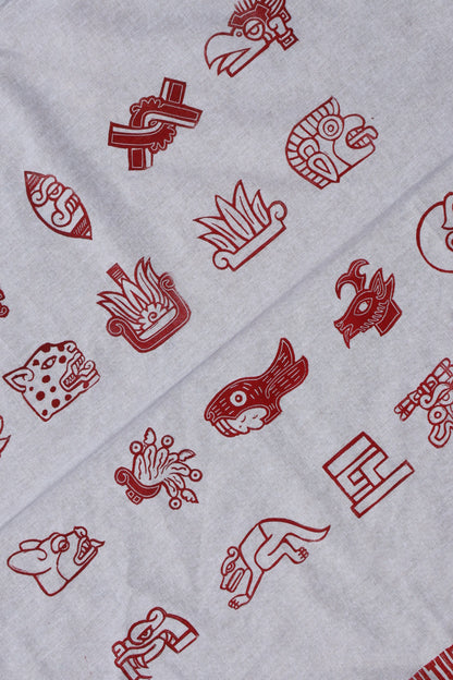 Tonalpohualli Handprinted Bandana