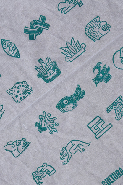 Tonalpohualli Handprinted Bandana